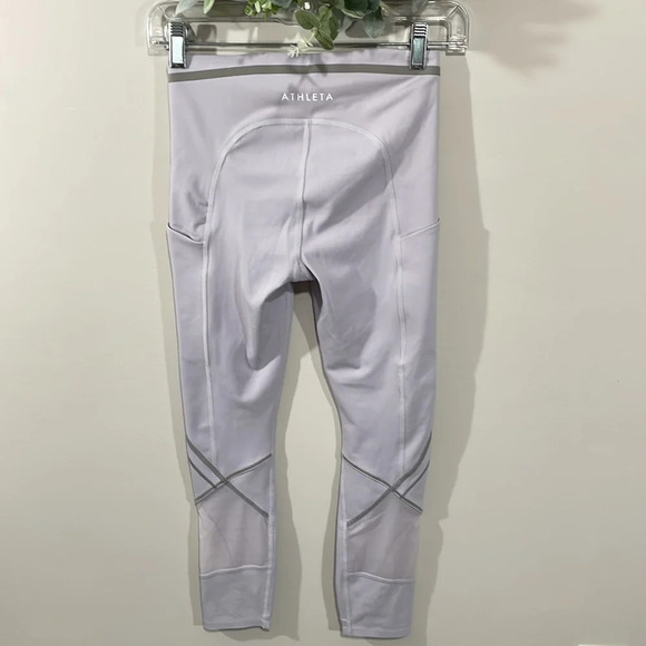 NWT Athleta Ultimate Stash Pocket Ignite 7/8 Tight Lavender XS - Picture 5 of 16